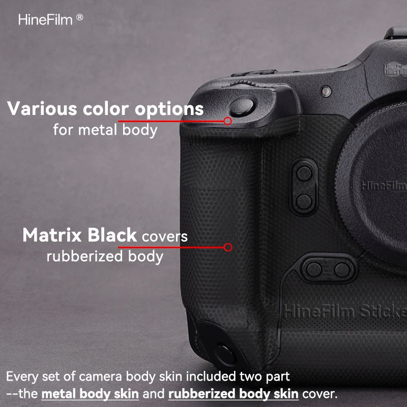Customized Protective Skin for Canon EOS R3 Camera - Decal Wrap Cover Film