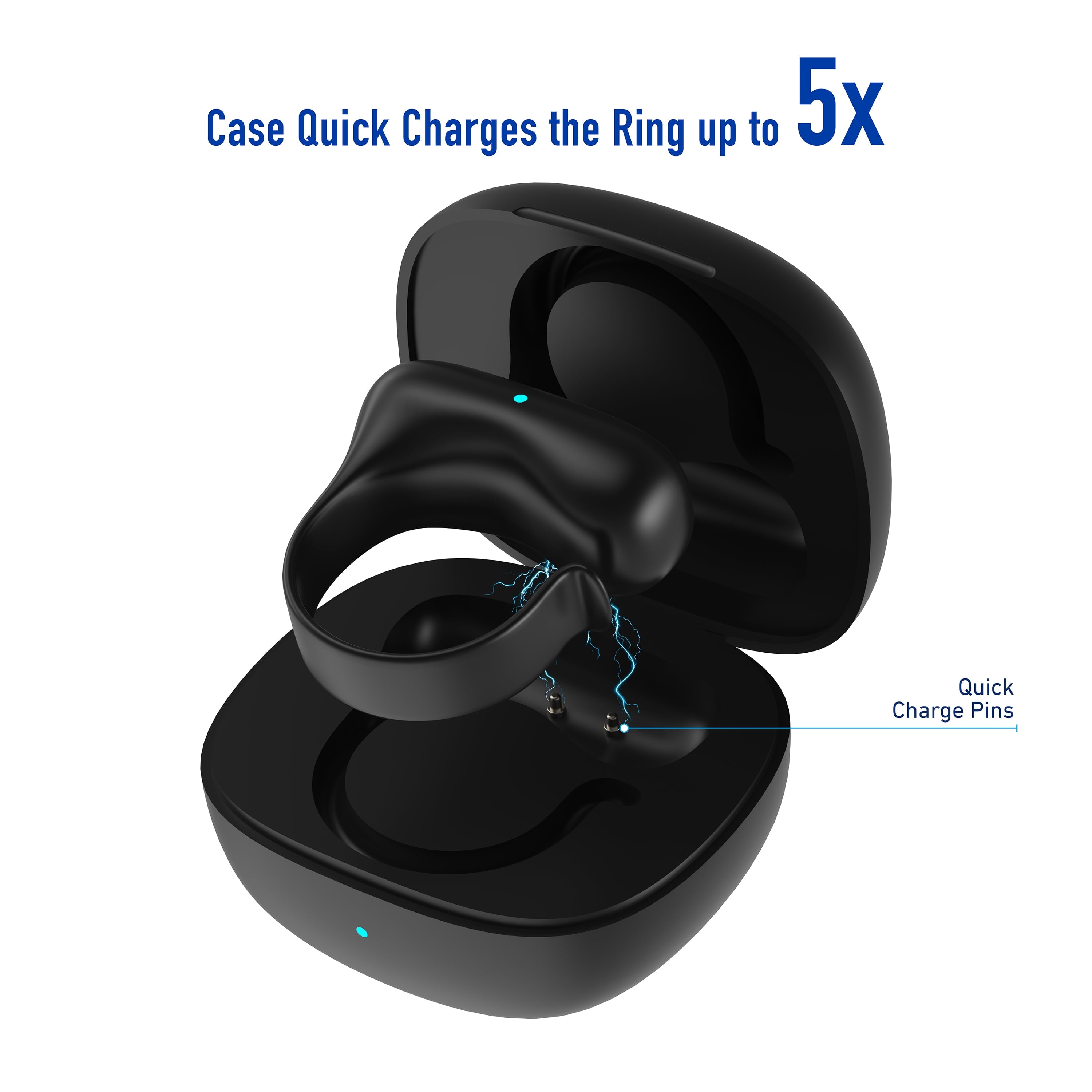 Hands-Free Bluetooth Ring – Scroll & Film Without Touching Your Phone
